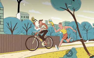 В Киеве появились 18 оцифрованных спортивных маршрутов для бега и велопрогулок