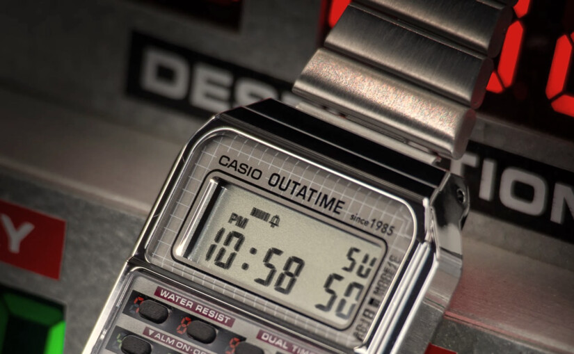 Casio випустила годинник з калькулятором на честь 40-річчя фільму «Назад у майбутнє» - фото