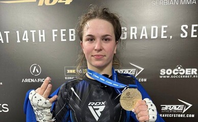 Харків’янка Яна Шелемба втретє стала чемпіонкою Європи з ММА