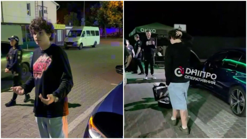 У Дніпрі блогер «Кучер» збив мотоцикліста на BMW і втік