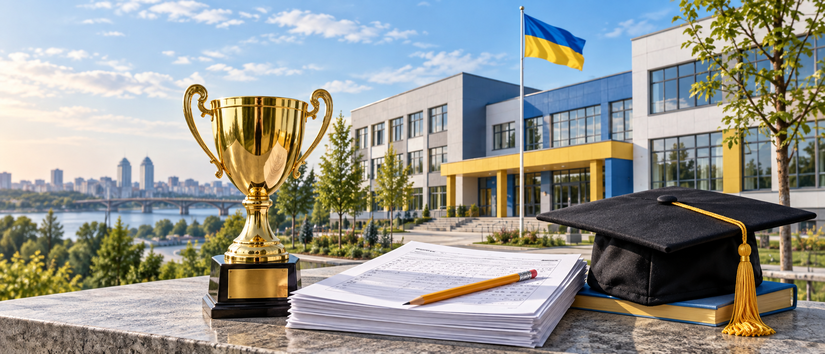 Днепровский лицей №12 «Интеллект» возглавил рейтинг школ Днепра по итогам НМТ-2026